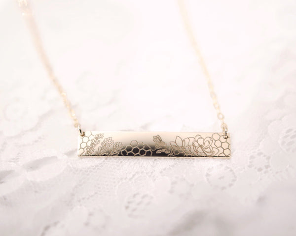 Nana sale bar necklace